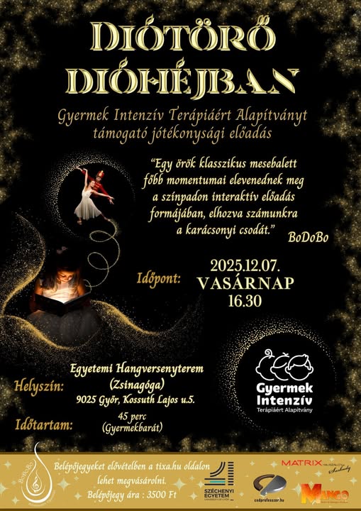 Diótörő jótékonysági előadás